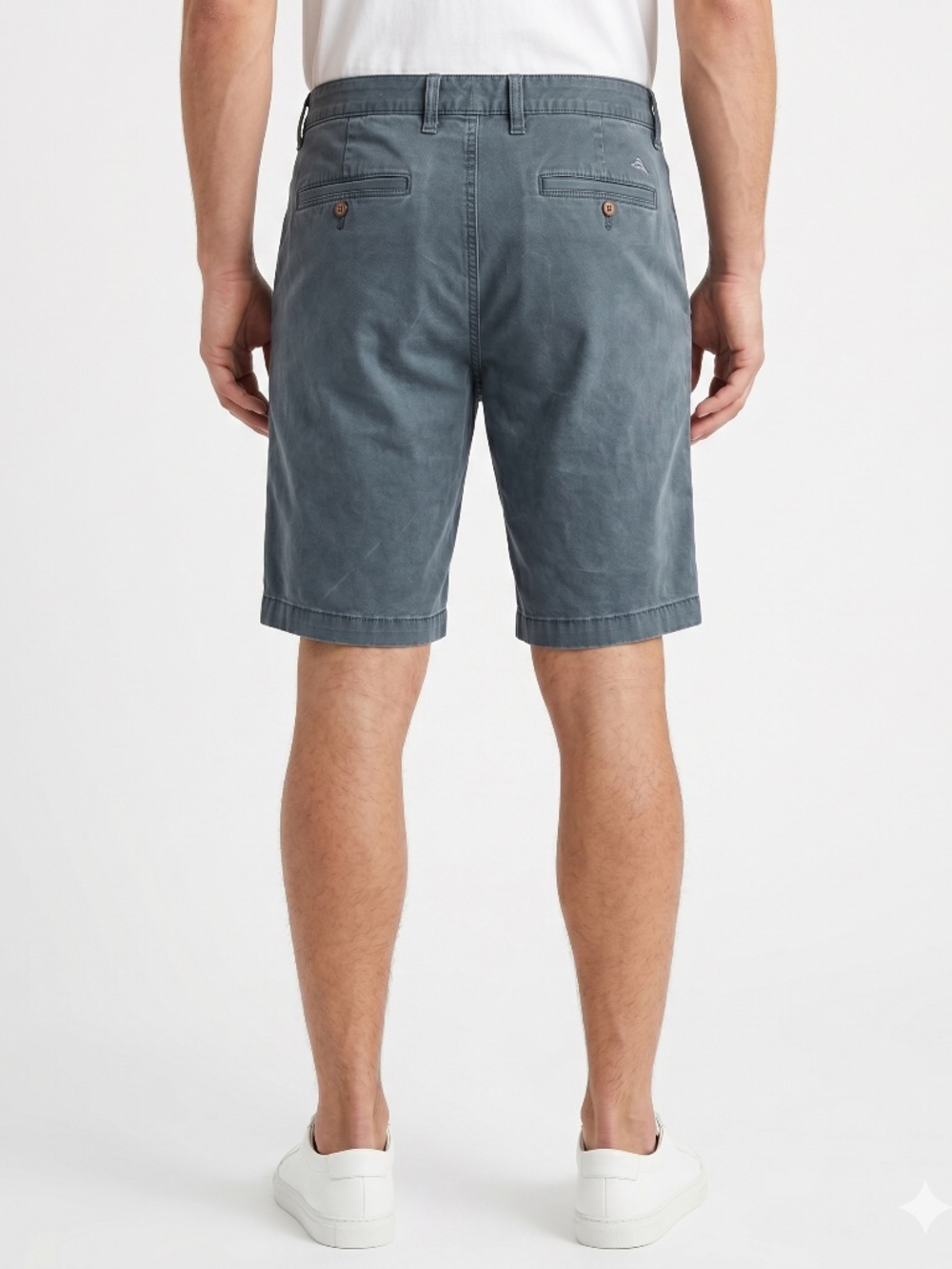Tommy Bahama Boracay Shorts Mens 38 Grey Cotton Tencel Blend Flat Front 10" Inse - Picture 2 of 11